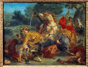 Lion hunt