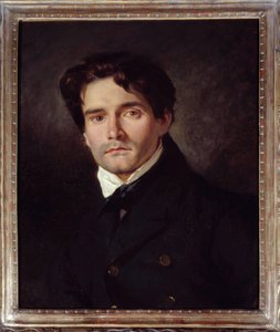 Portrait of the Painter Louis Riesener by Ferdinand Victor Eugene Delacroix