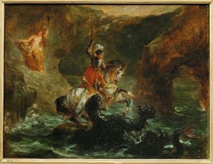 Saint George Fighting the Dragon