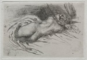 Study of a Woman Seen from the Back, 1833
