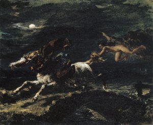 Tam O’Shanter Pursued by the Witches, 1849