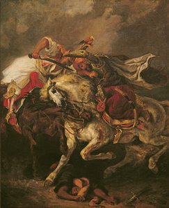 The Battle of Giaour and Hassan, after Byron