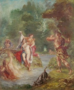 The Four Seasons, Summer: Diana and Actaeon, 1862