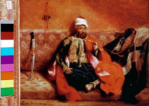 Turkish Smoking on a Couch