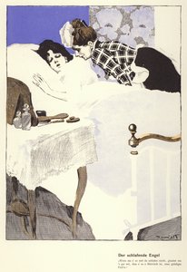 The Sleeping Angel by Ferdinand von Reznicek
