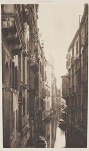 Albrizzi Canal by Ferdinando Ongania