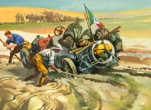 Ten thousand mile motor race by Ferdinando Tacconi