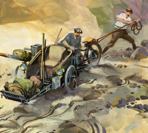 Ten thousand mile motor race by Ferdinando Tacconi