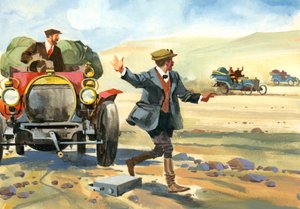 Ten thousand mile motor race by Ferdinando Tacconi