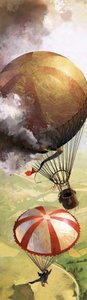 The Story of the Parachute: The Sky-Divers by Ferdinando Tacconi