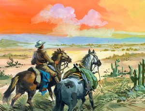 Tschiffely in the Desert Country of Santiago de Estero by Ferdinando Tacconi