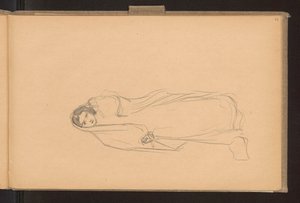 Sketch of the Virgin Mary