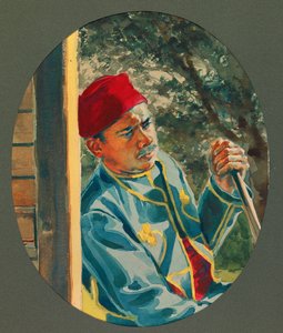 Pimero, Algerian Skirmisher, Gustrow by Fernand Barbier