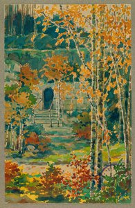 The Quarries of Soisson on the Road to Vailly by Fernand Barbier