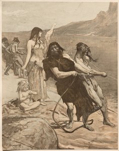 Lacustrine City, 1897 by Fernand Cormon