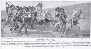Migration of a Tribe, illustration from 