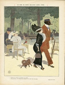 Illustration by Fernand Fau (1858-1919) in Le Lire by Fernand Fau
