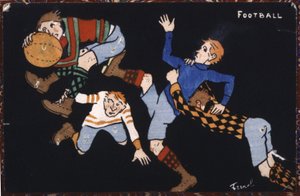 Football, early 20th century by Fernand Fernel