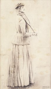 A Tennis Player; Study for 