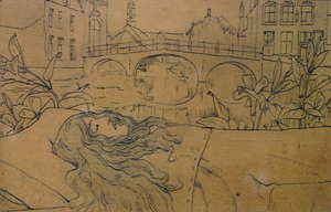 Bruges, The Death by Fernand Khnopff