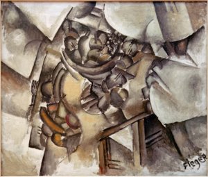 The Fruit Bowl on the Table by Fernand Leger