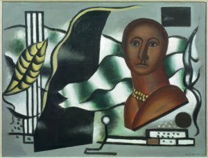 Composition with Figure by Fernand Leger