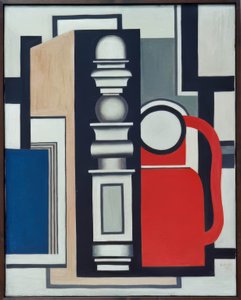 Composition with Post by Fernand Leger