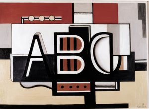 Stillleben Abc von Fernand Leger