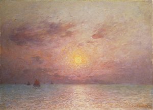 Sailing on the Sea, Evening