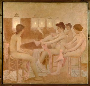 The Dancers by Fernand Pelez