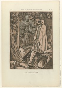 Fashions and Manners of Today, 1922, Pl. 6: The Huntress