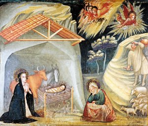 Birth of Jesus in Bethlehem (detail)