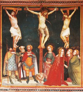 Crucifixion by Ferrer Bassa