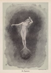 The Ball Runner by Fidus