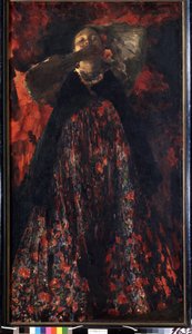 A Girl by Filipp Andreevich Maliavin