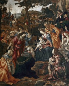 Adoration of the Magi - Altarpiece of San Donato