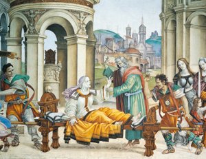 Stories of St John, by Filippino Lippi by Filippino Lippi