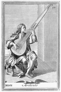 Arcileuto, Plate XLVII from Gabinetto Armonico, 1722