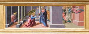 Announcement of the death of the Virgin by Filippo Lippi
