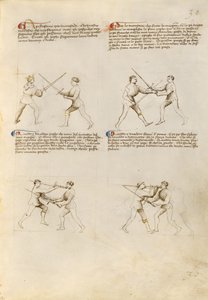 Combat with Sword by Fiore Furlan dei Liberi da Premariacco