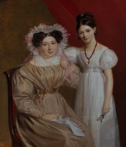 Portrait of a Mother and Daughter