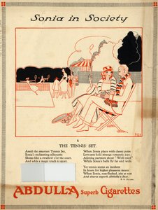 Abdulla Cigarettes, 1920s