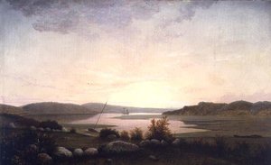 Creek Near Gloucester, Massachusetts by Fitz Henry Lane