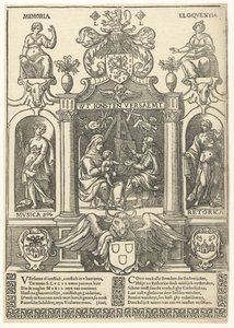 Coat of Arms of the Antwerp Guild of Saint Luke by Flemish School
