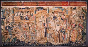Tidio and Polyneses (Flemish Tapestry) by Flemish School