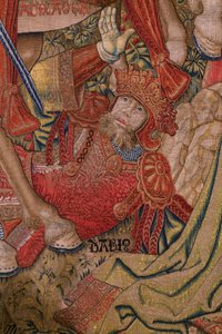 The virtue of the honours (detail) by Flemish School