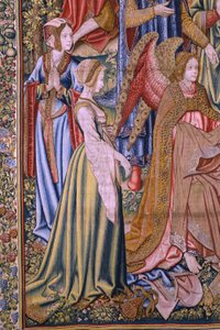 The History of Saint John the Baptist: The Baptism of Christ. 1515-1520 by Flemish School