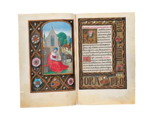 Folios from the Rothschild Book of Hours by Flemish School