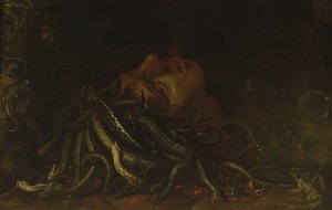 Head of Medusa by Flemish School