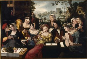 The Prodigal Son Among the Courtesans, ca. 1530